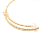 Natural Pearl Beads Bangle for Girl Women(X-BJEW-JB06853)-5