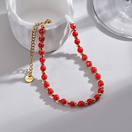 Handmade beaded pearl bracelet, niche design, minimalist bracelet(BN7202-1)