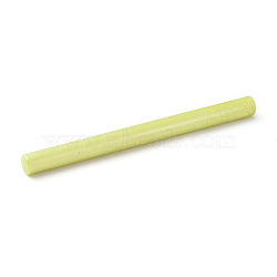 Sealing Wax Sticks, For Retro Vintage Wax Seal Stamp, Column, Champagne Yellow, 134x10.5~11mm(DIY-WH0149-24)