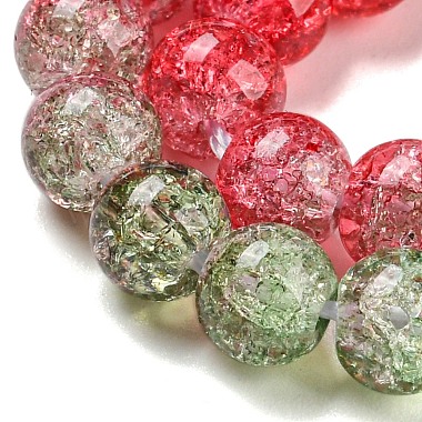 Spray Painted Crackle Glass Beads Strands(DGLA-C002-6mm-06)-4