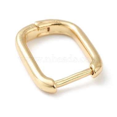 Brass Huggie Hoop Earrings(EJEW-L234-025G)-3
