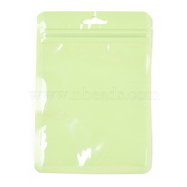 Green Yellow Rectangle Plastic Bags