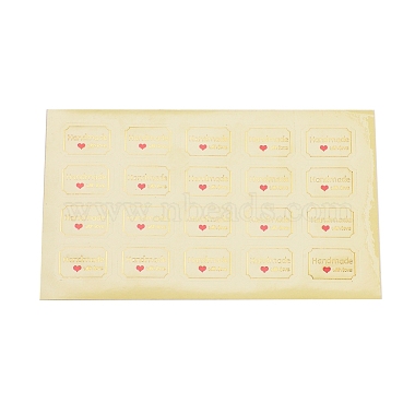 Clear Rectangle Paper Stickers