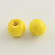 Perles en bois naturel teint(X-WOOD-Q006-8mm-03-LF)-1