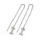 304 Stainless Steel Stud Earrings(EJEW-L205-01I)-1