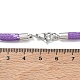Ployester Core-Wrapped Round Cord Necklace Making(KK-CBACFA2-03P-28)-3