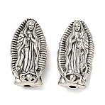 Religion Alloy Beads, Goddess, Antique Silver, 18.5x10x6mm, Hole: 1.6mm, about 332pcs/1000g(FIND-E051-14AS-02)