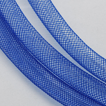 Plastic Net Thread Cord, Royal Blue, 10mm, 30Yards