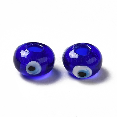 Handmade Evil Eye Lampwork Beads(LAMP-A153-08-05)-2