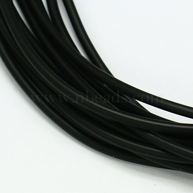 Cable de abalorios caucho sintético(RCOR-A013-02-2.5mm)-3