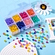 640Pcs 8 Colors Frosted Acrylic Beads(MACR-YW0001-84)-6