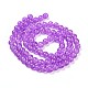 Spray Painted Crackle Glass Beads Strands(CCG-Q001-10mm-12)-2