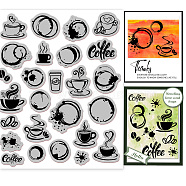 Rubber Clear Stamps, for Card Making Decoration DIY Scrapbooking, Mixed Shapes, 22x18x0.8cm(DIY-WH0251-023)