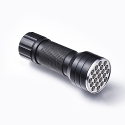 UV Flashlight, 395nm, Ultraviolet Light Detector, for UV Glue Curing, Black, 97x36mm(TOOL-D054-04)