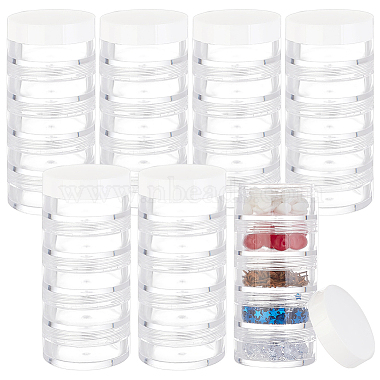 Plastic Bead Screw Together Stacking Jars(CON-WH0092-53B)-7