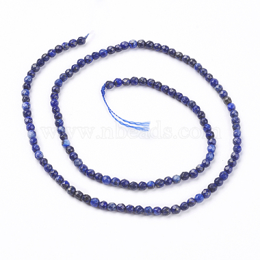 Chapelets de perles en lapis-lazuli naturel(X-G-K020-3mm-23)-2