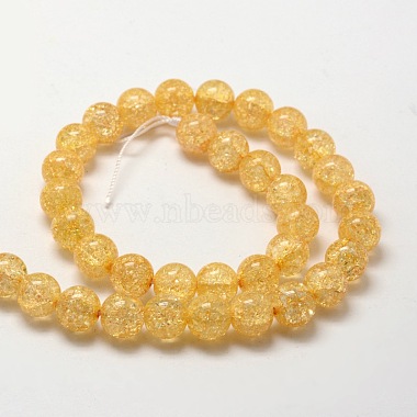 Crackle Glass Round Beads Strands(X-CCG-E001-8mm-05)-2