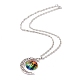 Rainbow Pride Necklace(NJEW-F291-01C)-2