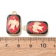 印刷された合金ペンダント(AL-CBA7256-16A-G)-2