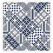 Plastic Reusable Drawing Painting Stencils Templates, for Painting on Scrapbook Fabric Tiles Floor Furniture Wood, Square, Tartan Pattern, 300x300mm(DIY-WH0172-1009)