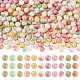 220Pcs 11 Colors Dyed Handmade Lampwork Beads(LAMP-TA0001-41B)-1