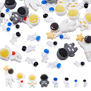 64Pcs Resin Nail Art Cabochons, 3D Astronaut, for Nail Art Studs Decoration Accessories, Mixed Color, 10~30x6~15x3~8mm
(MRMJ-OC0002-97)