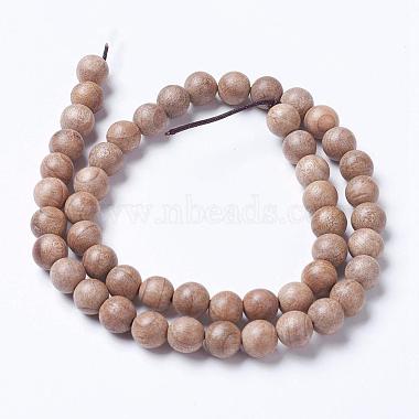 Chapelets de perles en bois naturel(WOOD-J001-02-6mm)-3