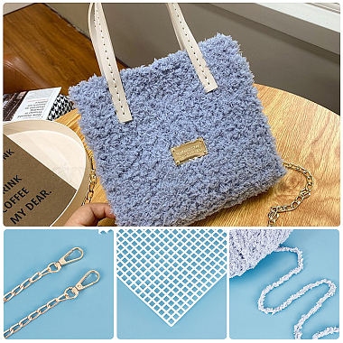 Kits de sacs de crochet de tricot de bricolage(DIY-WH0449-63A)-5