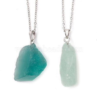 Nuggets Fluorite Necklaces