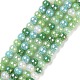 Transperant Electroplate Glass Beads Strands(X-GLAA-P056-4mm-B04)-1