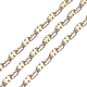 Real 18K Gold Plated Brass Dapped Chains(CHC-R126-09G)-2
