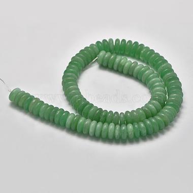 Natural Green Aventurine Heishi Beads Strands(G-K208-23-6mm)-2