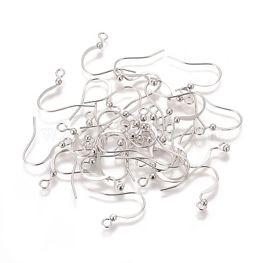 Platinum Brass Earring Hooks