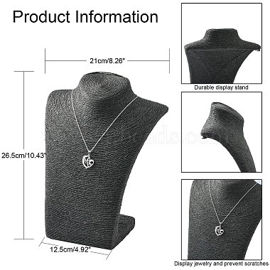 Stereoscopic Necklace Bust Displays(NDIS-N001-01A)-5