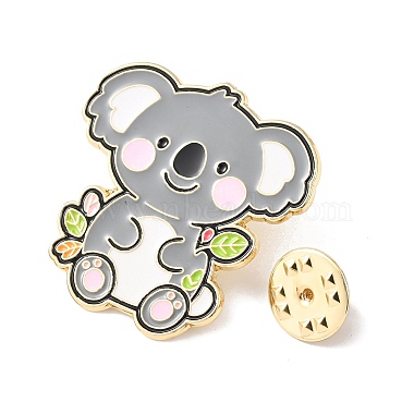 Koala Enamel Pins(JEWB-L022-04A-G)-3