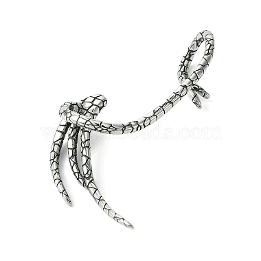 316 Surgical Stainless Steel Cuff Earrings(EJEW-E300-04AS-02)-2