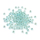 cuentas de semillas de vidrio revestidas de plata esmerilada(GLAA-Q096-02H)-1