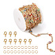 Pandahall DIY Chain Bracelet Necklace Making Kit(DIY-TA0005-13)-1