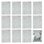 OPP Cellophane Storage Bags, Self Seal Bags, Rectangle with Star, Silver, 8.8~11.2x7x0.01cm(OPP-TADJ0001-06A)