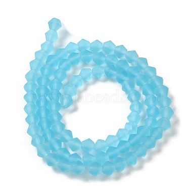 Imitate Austrian Crystal Frosted Glass Beads Strands(EGLA-A039-T3mm-MD20)-2