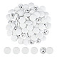 100Pcs Cloth Shank Buttons(BUTT-NB0001-72B)-1