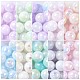 250 St&uuml;ck 10 Farben irisierende Acrylperlen(MACR-CJ0001-66-1)-6