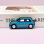 PVC Plastic Pendants, Car Charms, Deep Sky Blue, 50x20x1.2mm(PW-WG512CC-03)