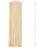 Round Bamboo Sticks, Dowel Rods, for Children Toy Building Model Material Supplies, PapayaWhip, 40x0.3cm(WOOD-WH0030-83E)