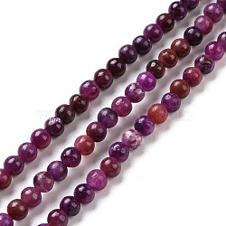 Natural Kunzite Beads Strands, Round, 4mm, Hole: 0.7mm, about 102pcs/strand, 15.75 inch(40cm)(G-G852-05E)