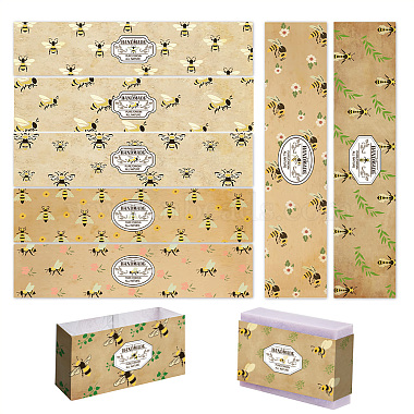 Goldenrod Paper Soap Wrappers