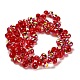 Electroplate Glass Beads Strands(X-EGLA-D030-17F)-2