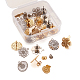 304 conclusions de boucles d'oreille en acier inoxydable(STAS-TA0004-31)-4