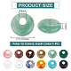 12Pcs 12 Styles Natural & Synthetic Gemstone Pendants(G-BC0001-49)-2