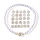 White Imitation Pearl Bracelet(NN7430-22)-1